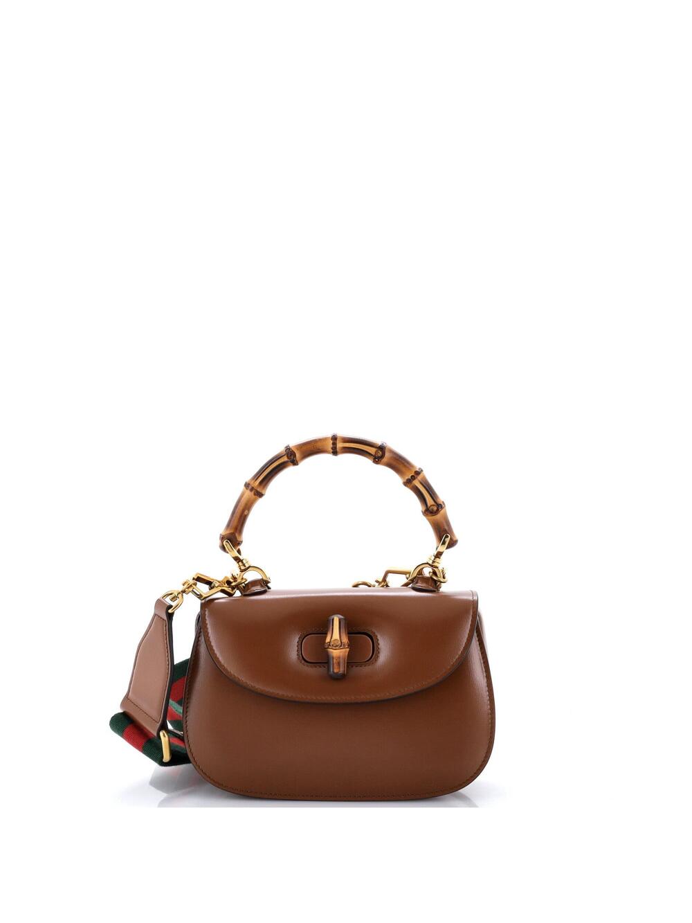 Gucci Bamboo Top Handle Bag Leather #366574G23B